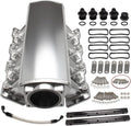 Racing Intake Manifold 102mm Throttle Body Sheet Metal Fabricated EFI J166686