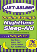 Double Strength Nighttime Sleep Aid 100 Caplets J3417