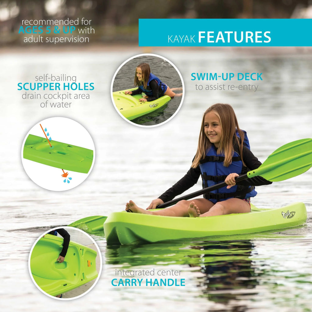 6.5 ft Sit-on-Top Youth Kayak P244