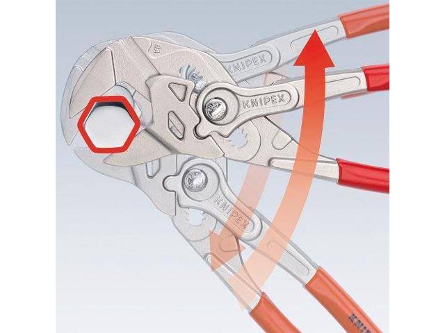 Pliers Wrench Multi Component Grip 35mm Capacity 180mm W845795