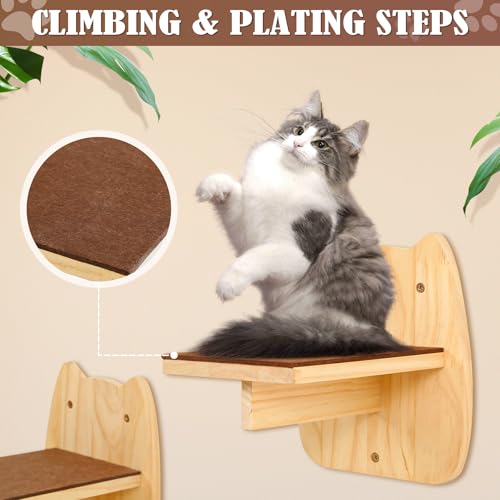 Cat Wall Shelves with Hammock and Perch J282