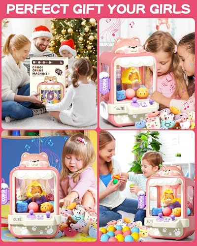 Mini Claw Machine with Music and 35 Mini Toys R388