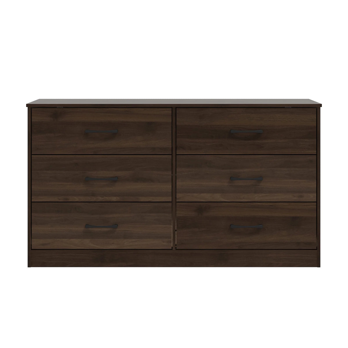 White 6 Drawer Dresser F404