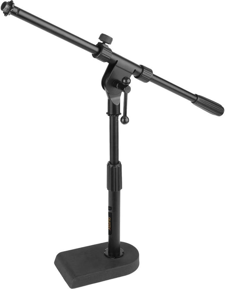 Black Dynamic Capture Mic with Microphone Stand & XLR Cable W79702