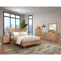 Five Drawer Wood Chest in Sand Beige C626650
