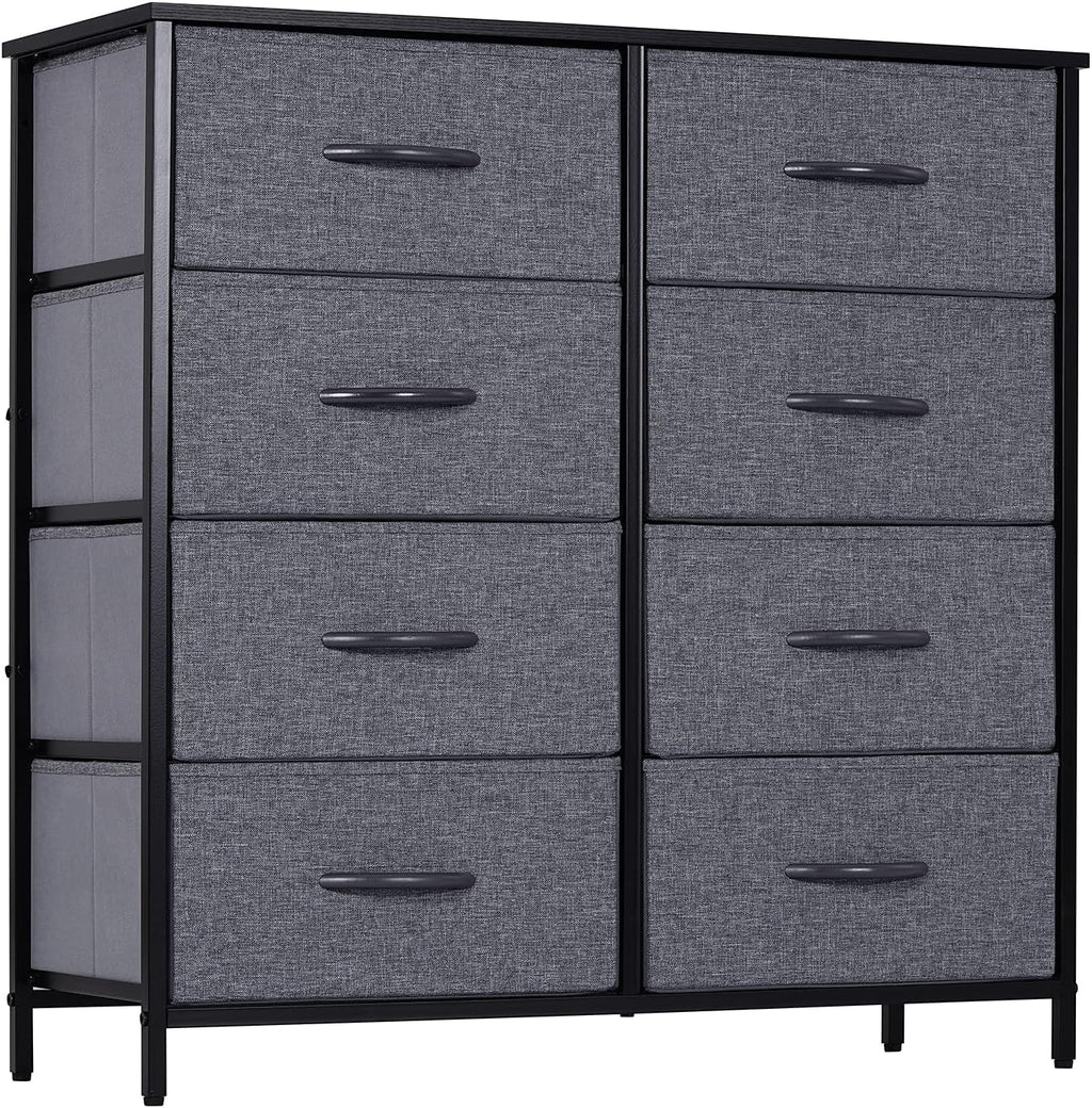 6 Drawer Dresser with Shelves Q1789