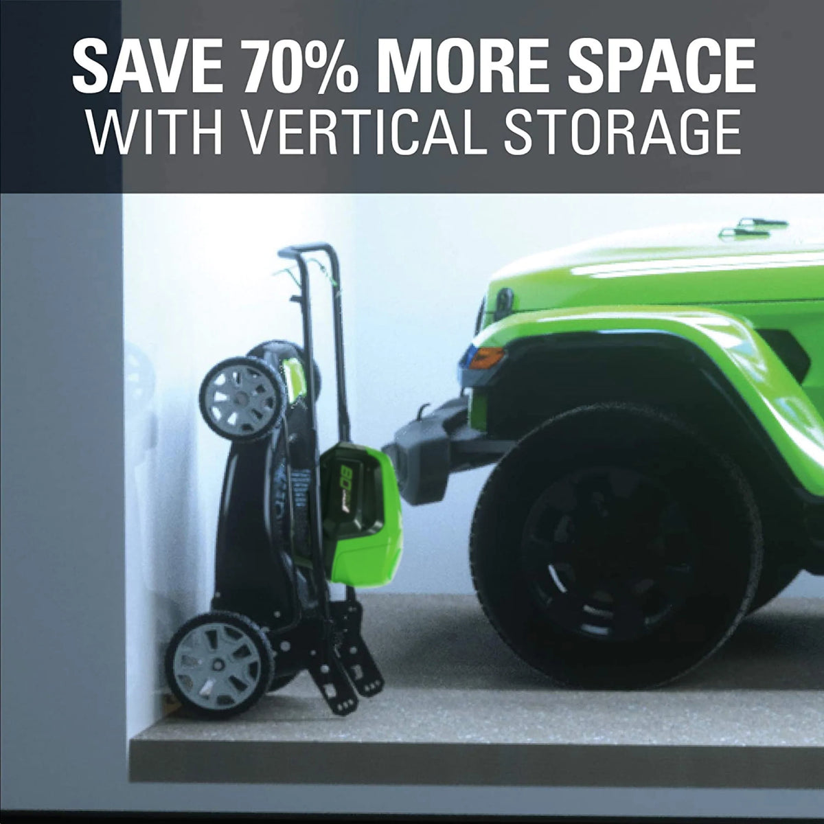 80 Volt Battery Powered Push Walk-Behind Mower V53212