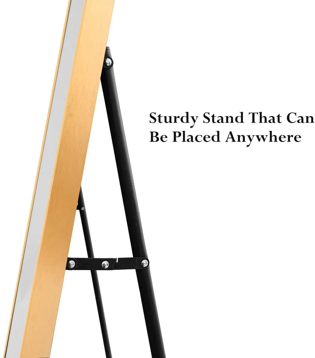 65"x22" Arched Full Length Mirror with Aluminum Frame L72418