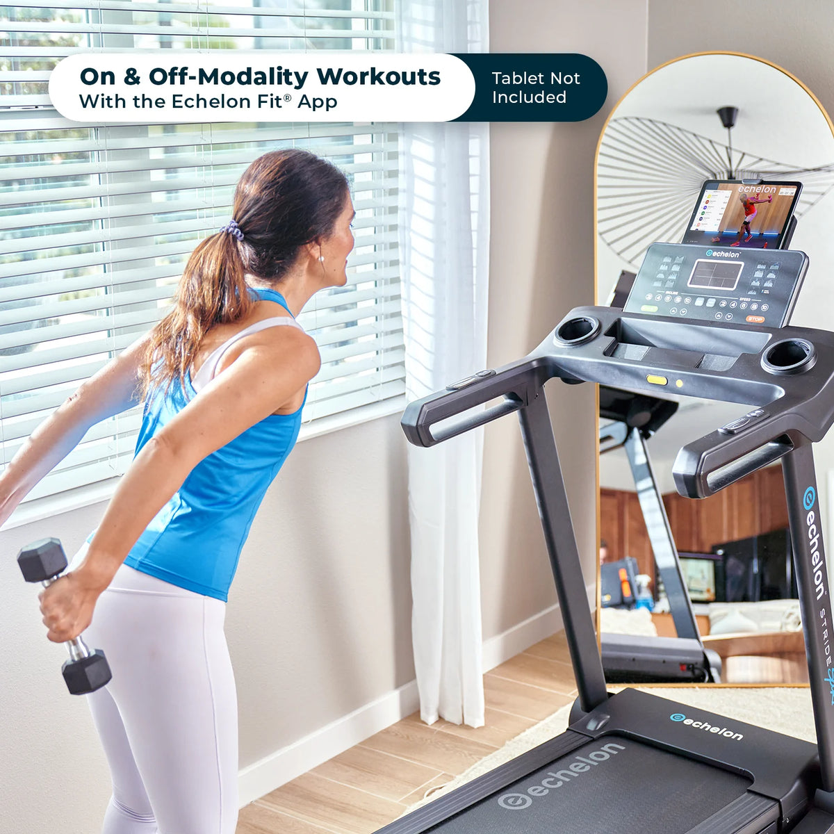 Foldable Cushioned Exercise Treadmill L875