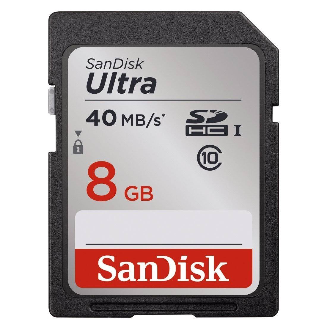 8 GB Class 10 SDHC Memory Card V50382
