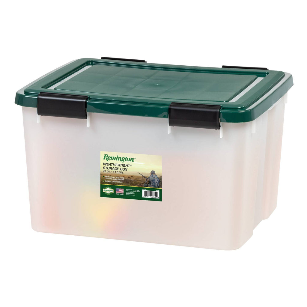 46 Quart Weathertight Storage Box 4-Pack Q384