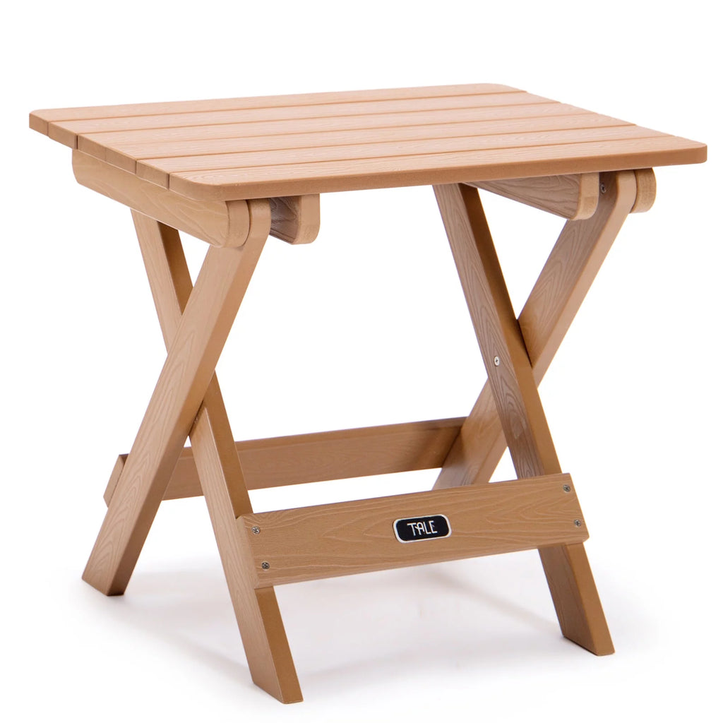 Brown Portable Folding Side Table A74638