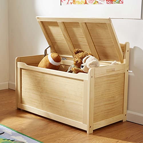 White Wooden Toy Chest K62900