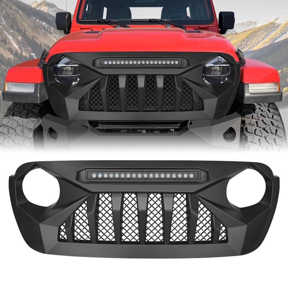 ABS Front Grill Cover with LED Y557714