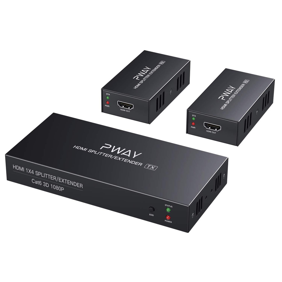 HDMI Extender Splitter 1x2 Port 1080P L88225