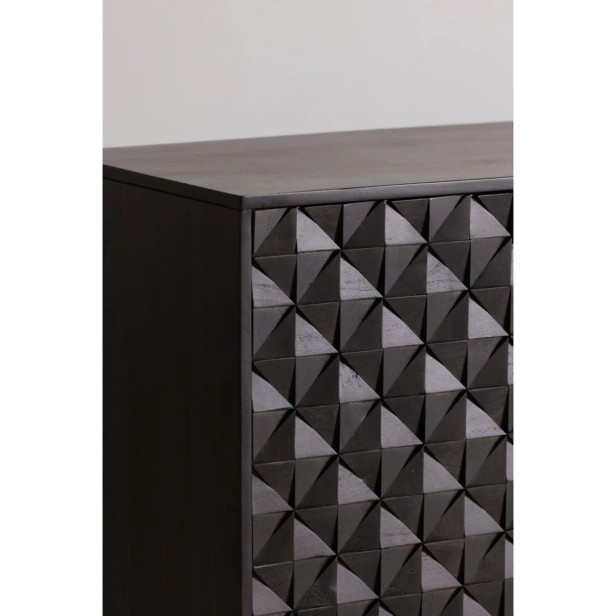 Black 4 Door Sideboard N8540