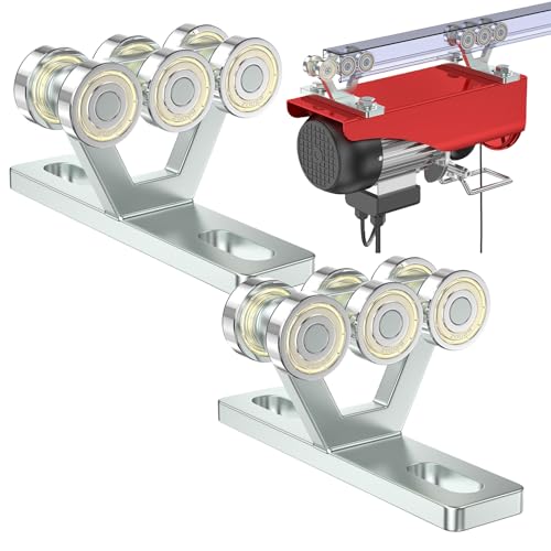 6 Wheel Hoist Trolley with Rollers Z5349