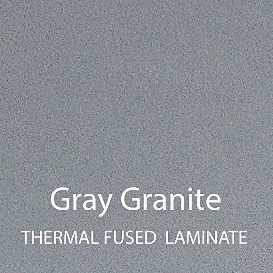 41x23" Gray Granite Desk L545707