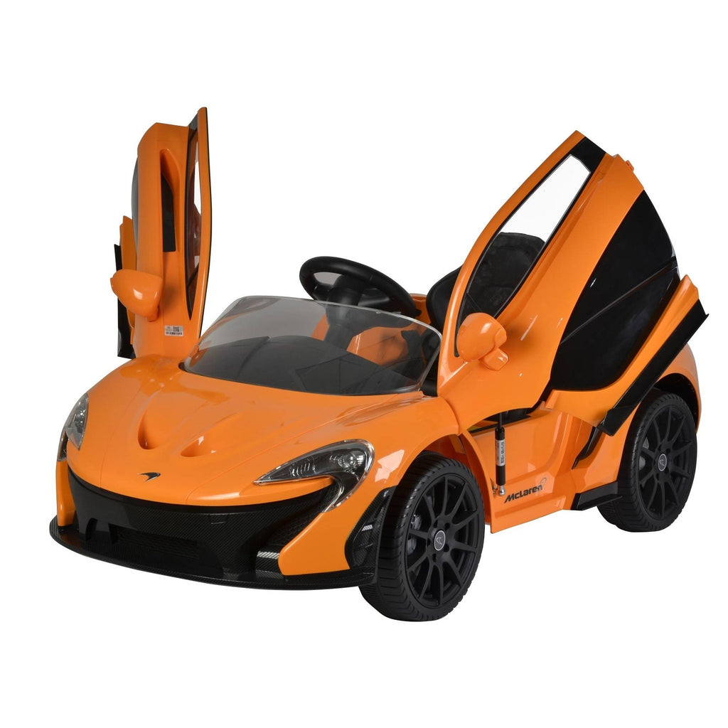 Orange 12V Ride on Car V43829