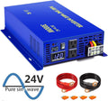 Pure Sine Wave Power Inverter 3000W 24V DC to AC 110V V4557