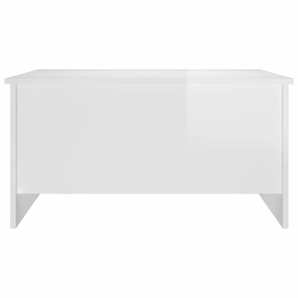 High Gloss White Engineered Wood Coffee Table P43359