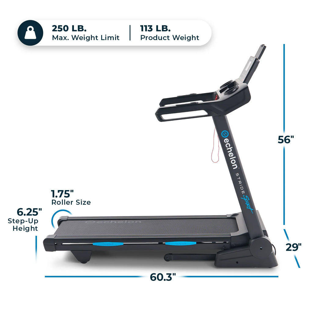 Foldable Cushioned Exercise Treadmill L875