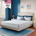 Blue 8 inch Cooling Gel Memory Foam Mattress I238