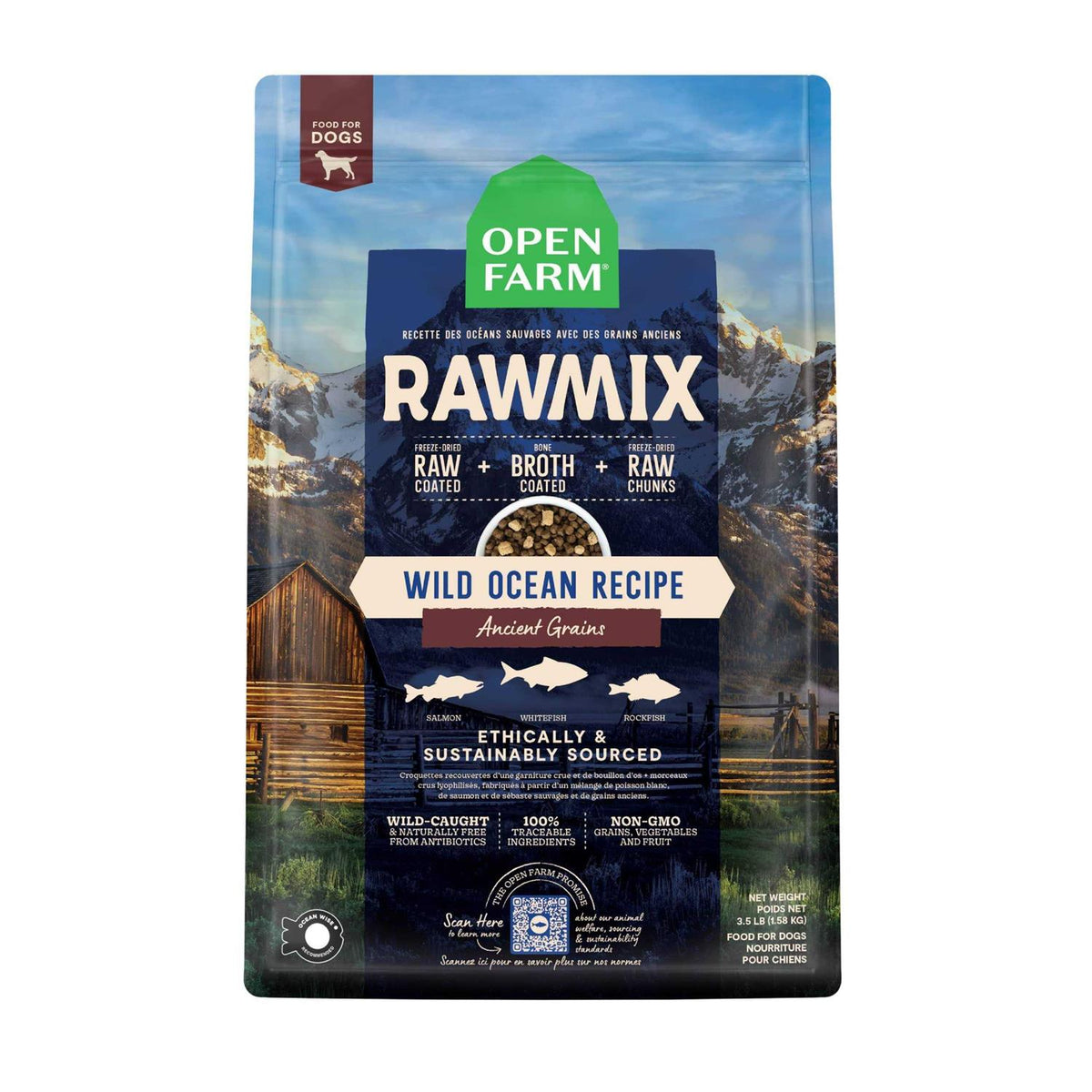 Wild Ocean Ancient Grains Dog Food A84210