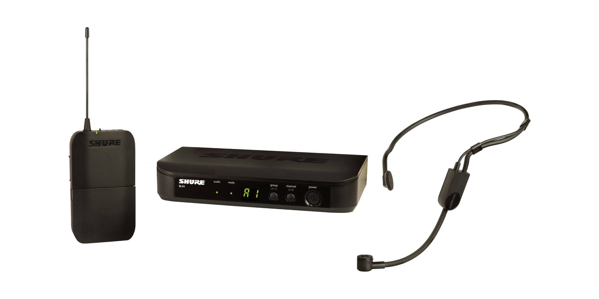Black Headworn Wireless Microphone System K614