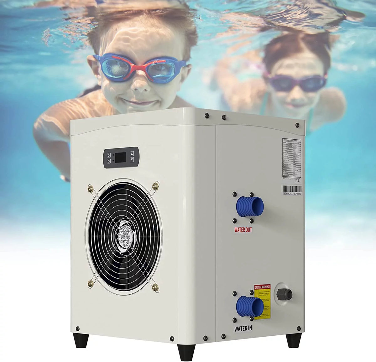 14331 BTU Mini Swimming Pool Heat Pump D6931