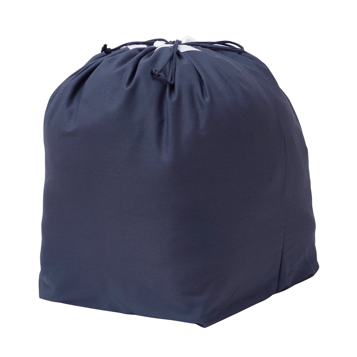 2 Pack White Black Drawstring Laundry Tote R7081