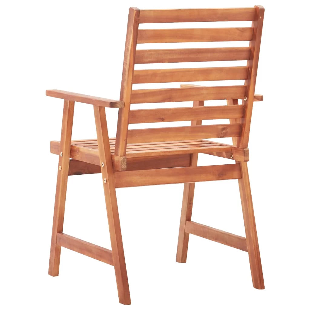 Patio Dining Chairs 3 pcs Acacia Wood J235576