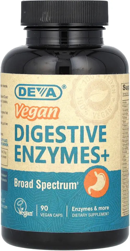 90 Vegan Caps Digestive Enzymes B758