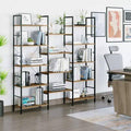 5-Tier Triple Wide Bookcase I460