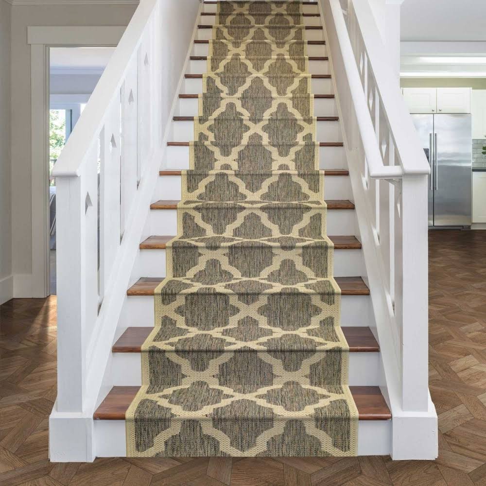 Trellis Tweed Stair Carpet Runner 9 foot A3248