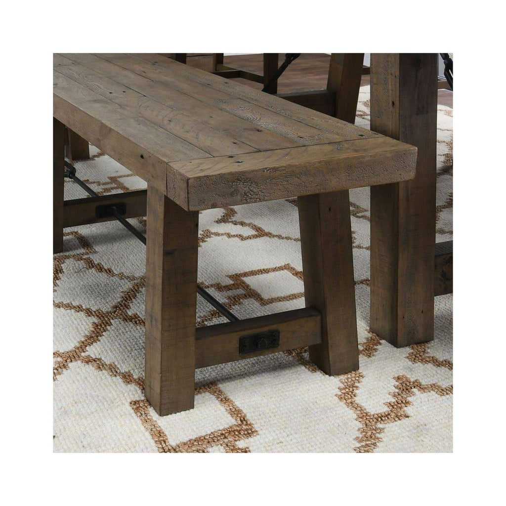 Reclaimed Pine Bench F23231