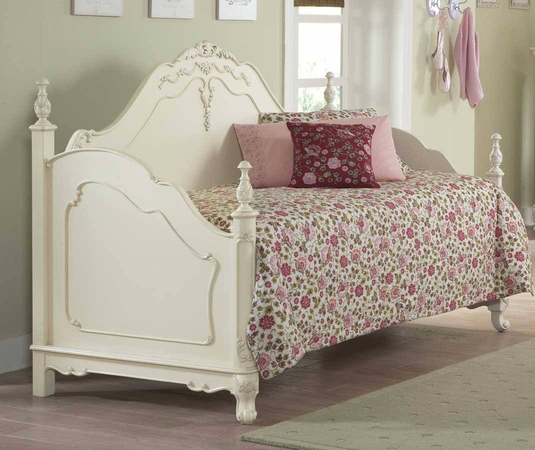 Twin Canopy Poster Bed in White X6265