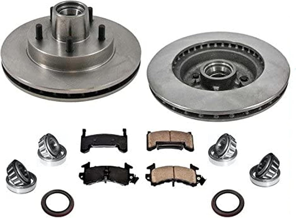 Disc Brake Rotors & Ceramic Pads Wheel Bearings Seals B1019