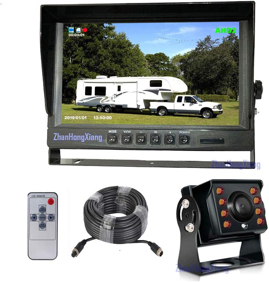 IP69 Waterproof HD 1080P Rear View Camera and 9 IPS Monitor System H510144