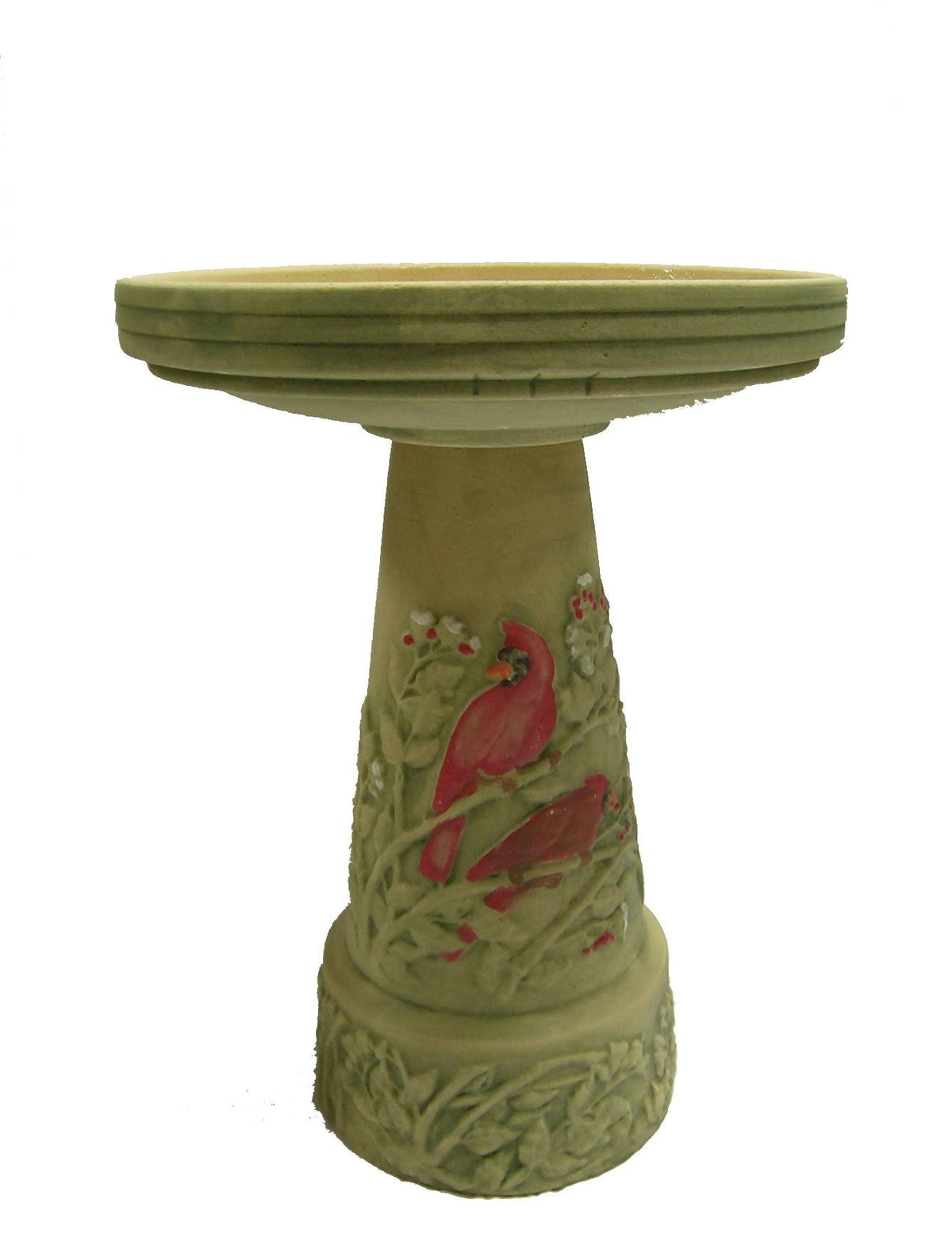 Clay Birdbath Q457