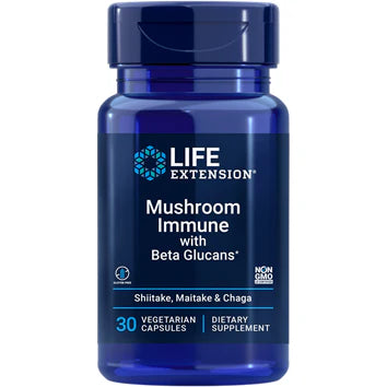 Mushroom Immune with BetaGlucans 30 caps O118051