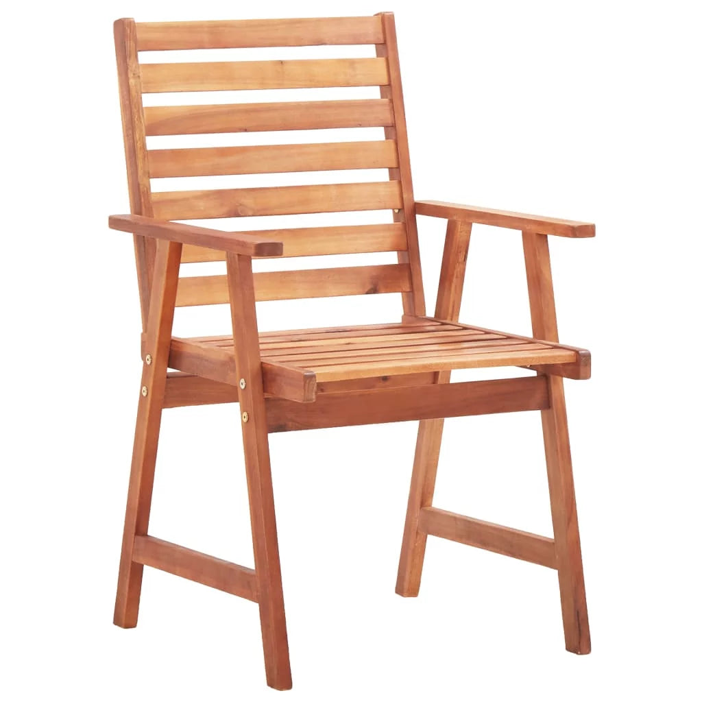 Patio Dining Chairs 3 pcs Acacia Wood J235576