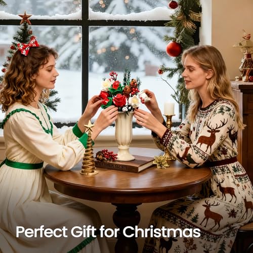 Christmas Flower Bouquet Building Set C716