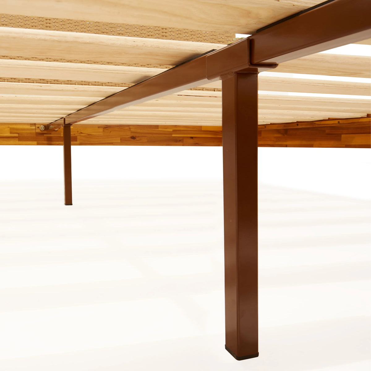 43" Queen Size Solid Wood Bed Frame V880539