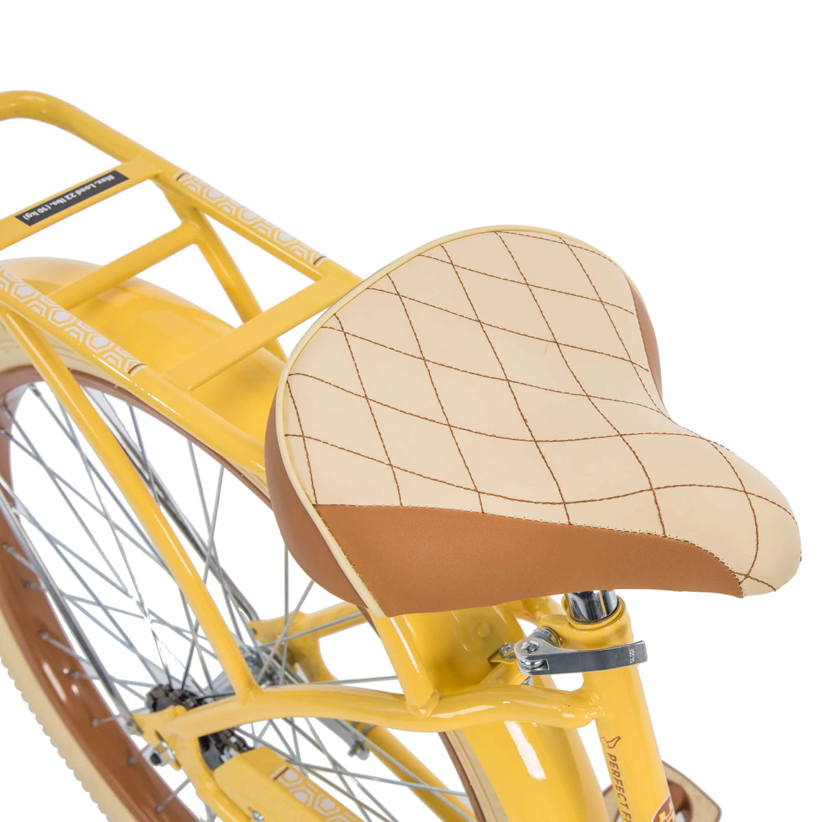 Yellow 26 Inch Cruiser Bike K219986