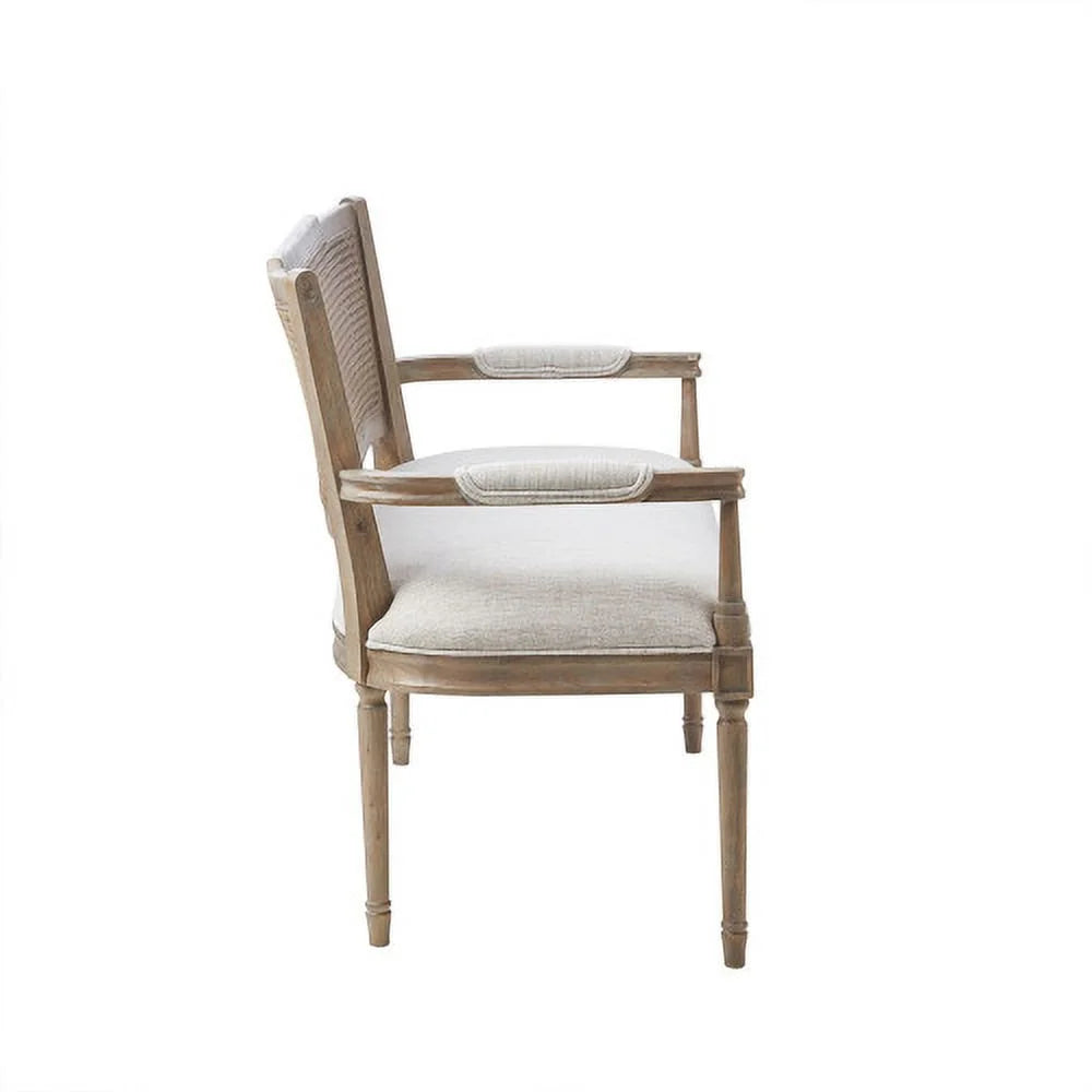 Beige Polyester Loveseat S186088