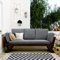 Brown Outdoor Sectional Sofa with Cushions S962763