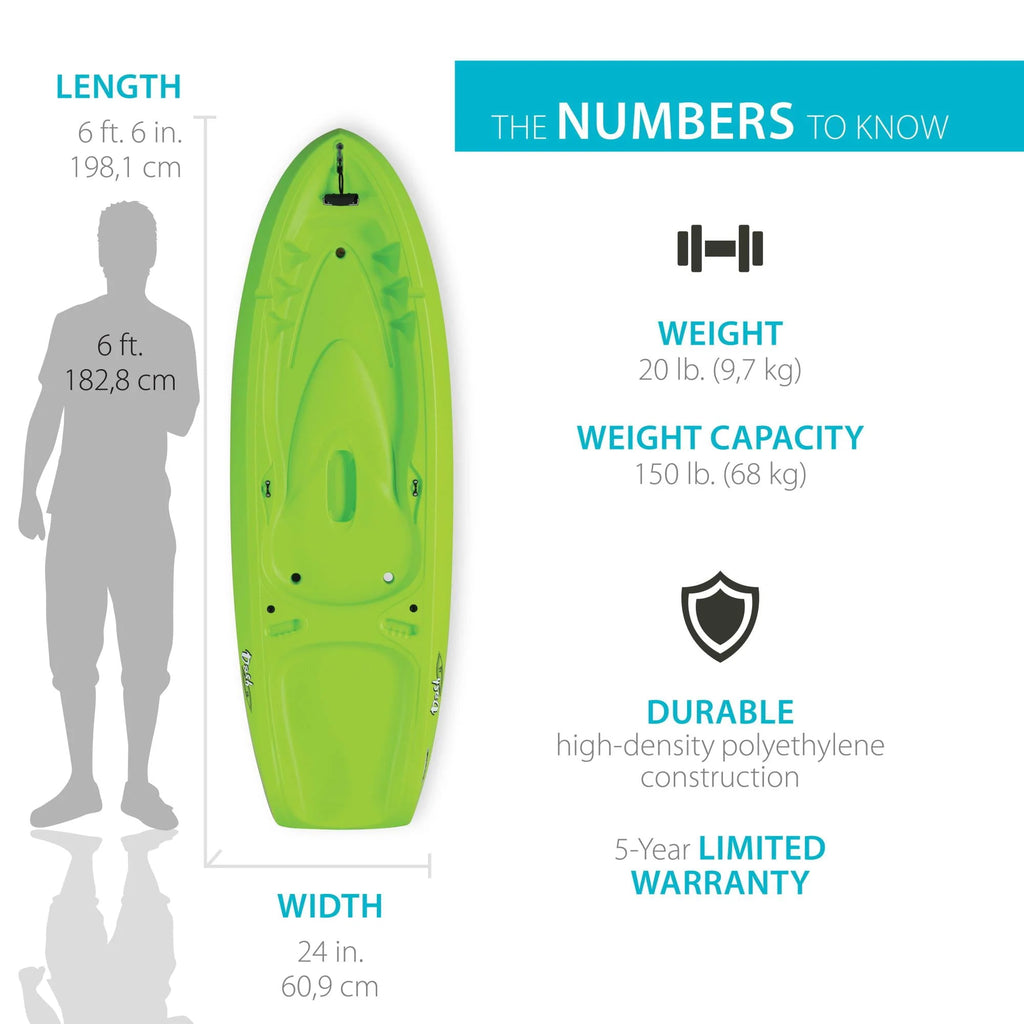 6.5 ft Sit-on-Top Youth Kayak P244