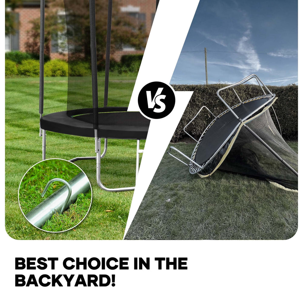 8ft Trampoline with 360 Safety Enclosure I107960