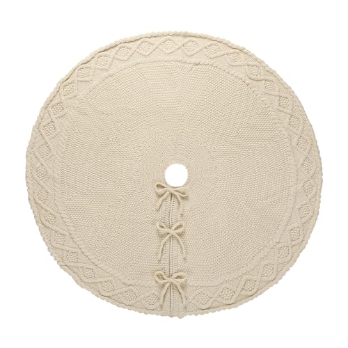 Knit Christmas Tree Skirt P35944